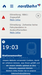 Mobile Screenshot of nordbahn.de